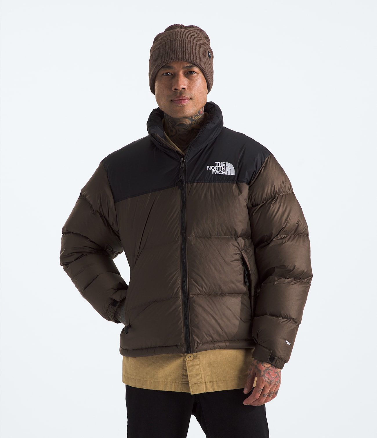 Brown Unisex 1996 Retro Nuptse Jacket