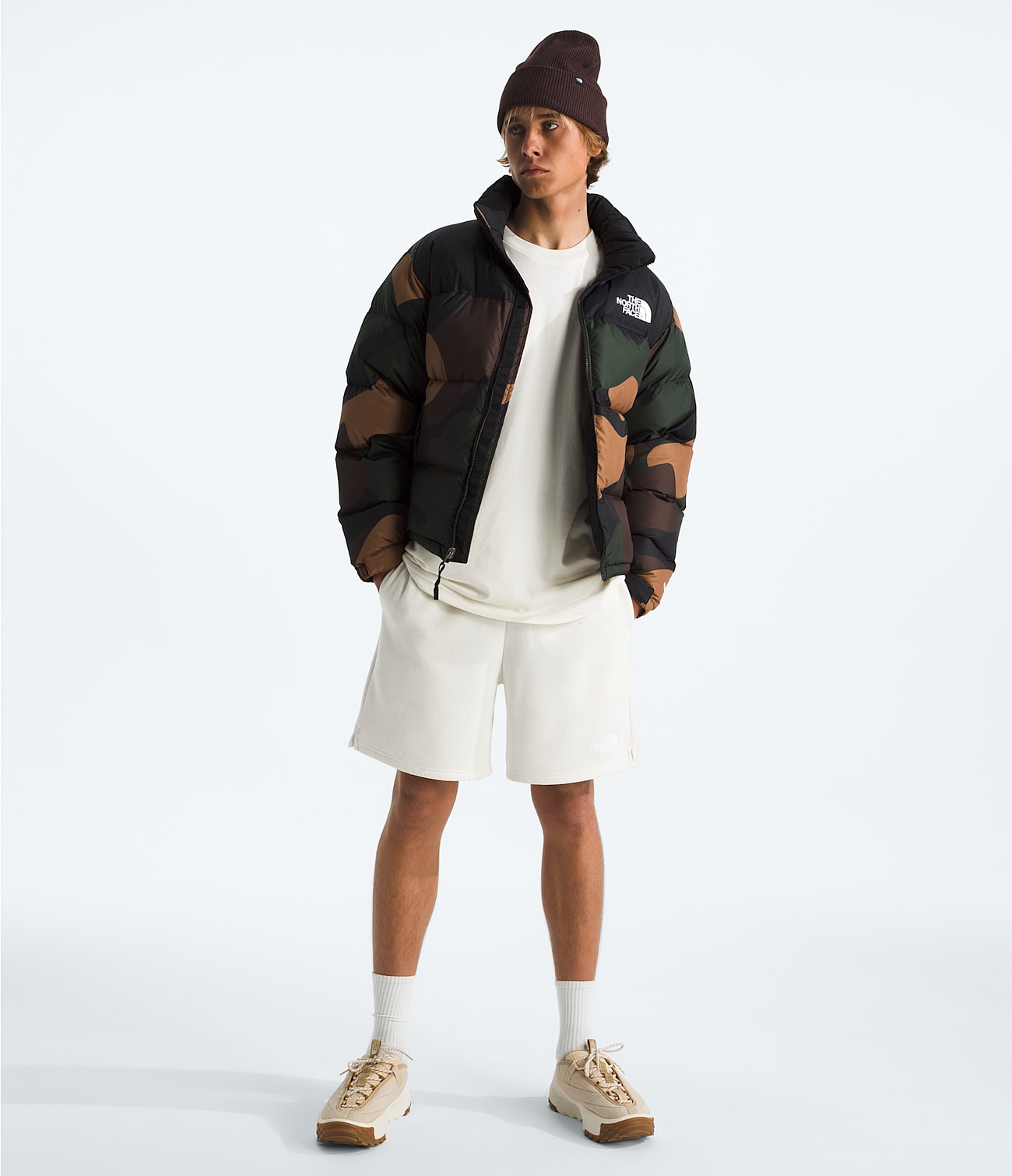 Camo Unisex 1996 Retro Nuptse Jacket