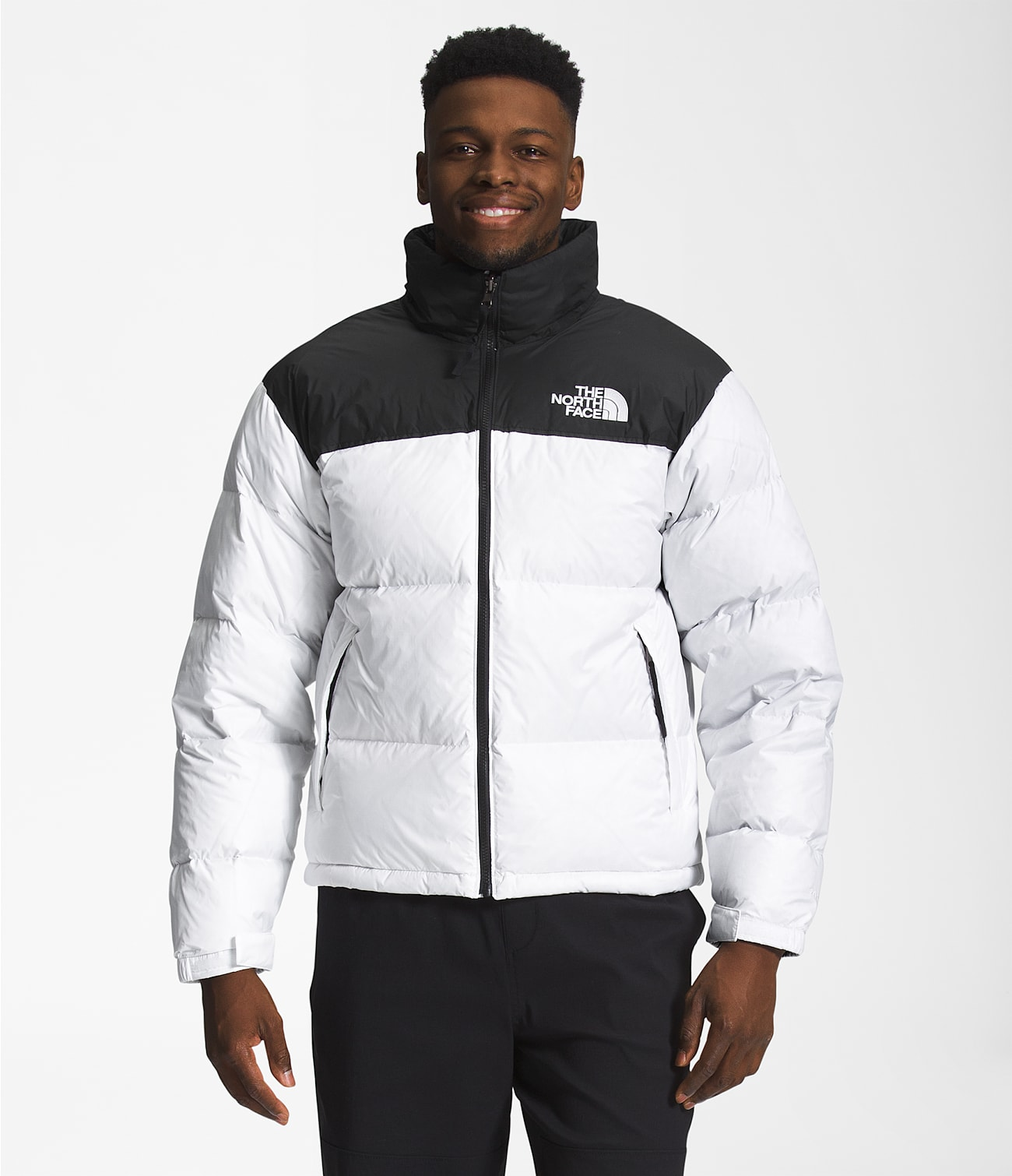 White Unisex 1996 Retro Nuptse Jacket