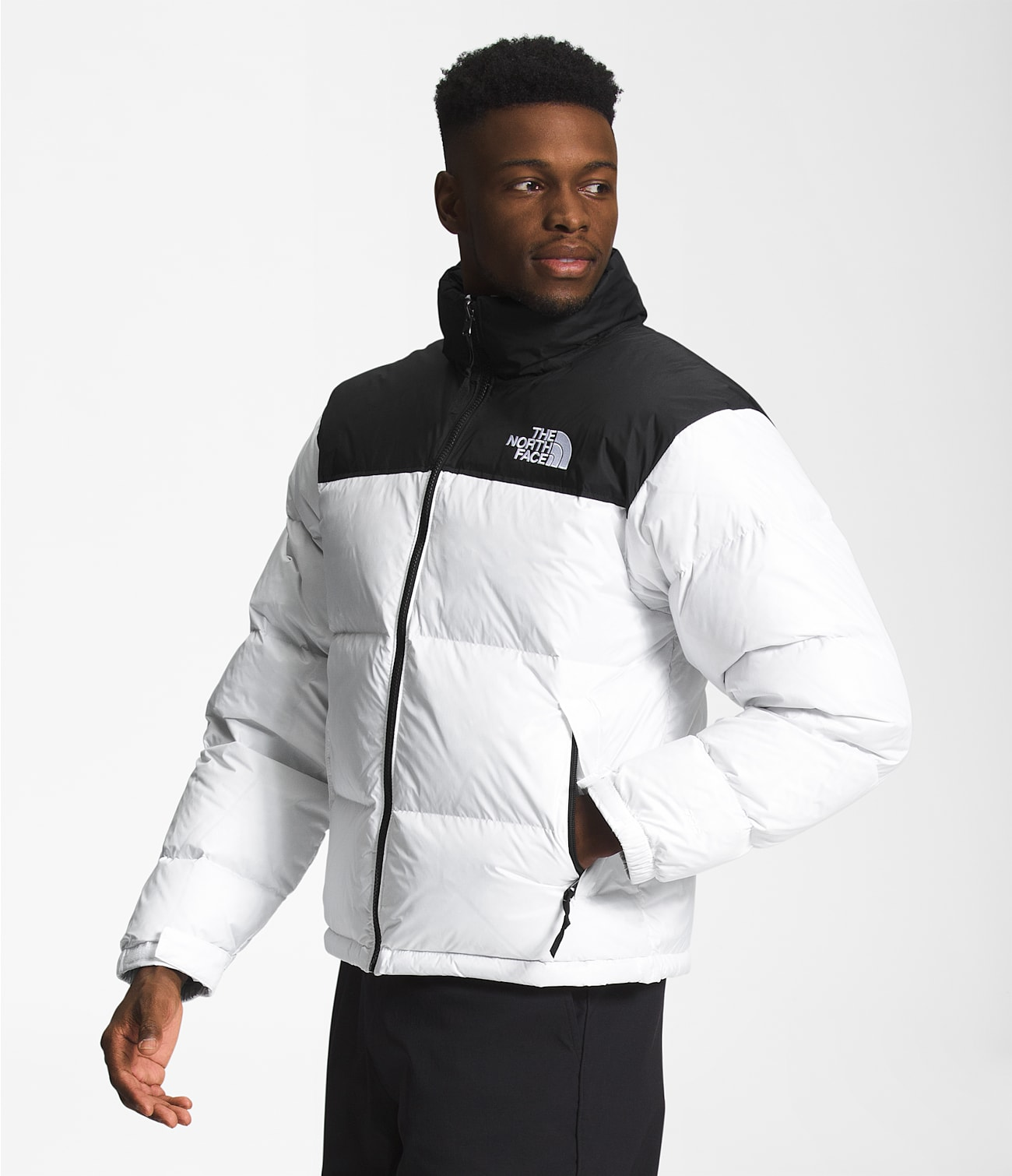 White Unisex 1996 Retro Nuptse Jacket